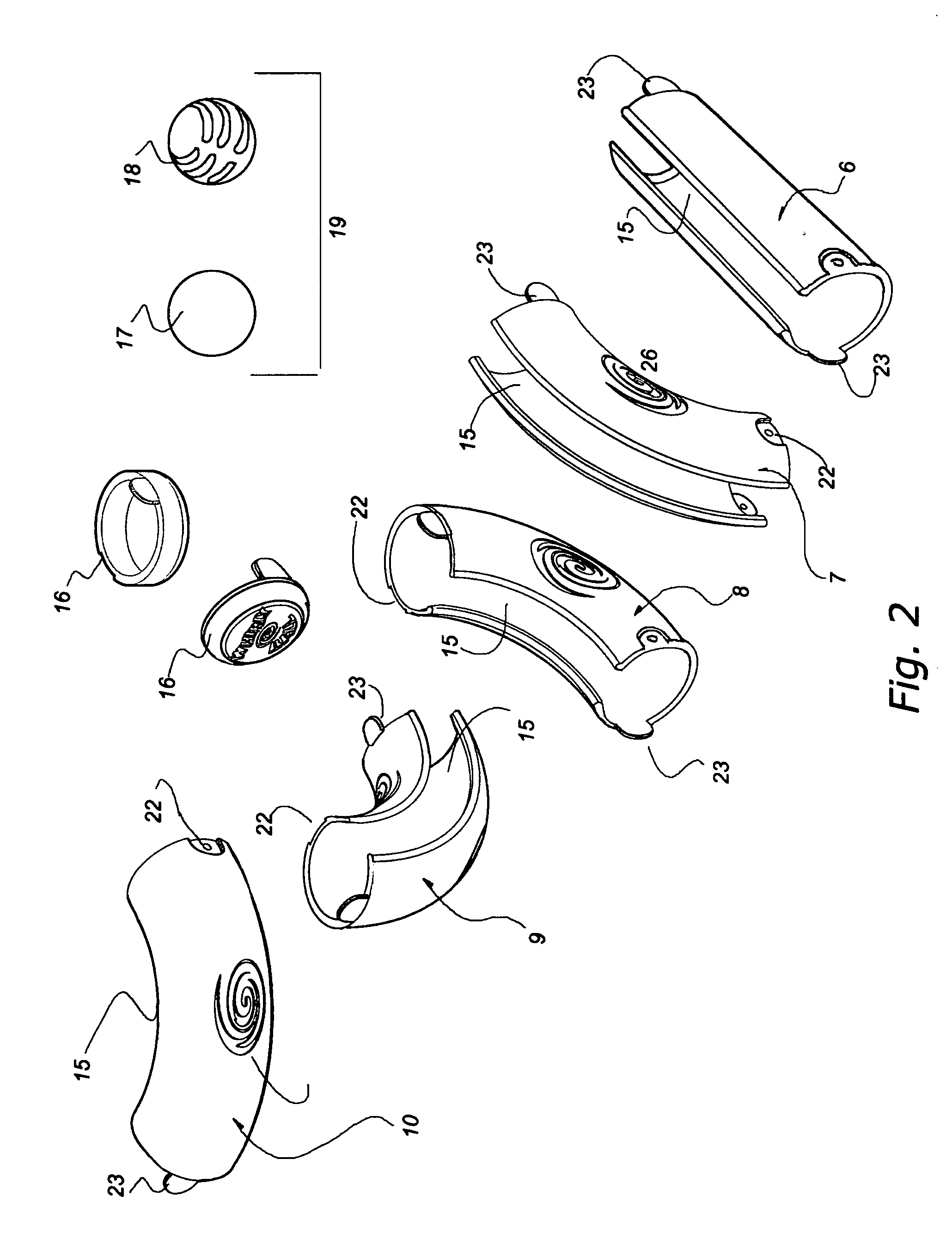 Kinetic rocking toy