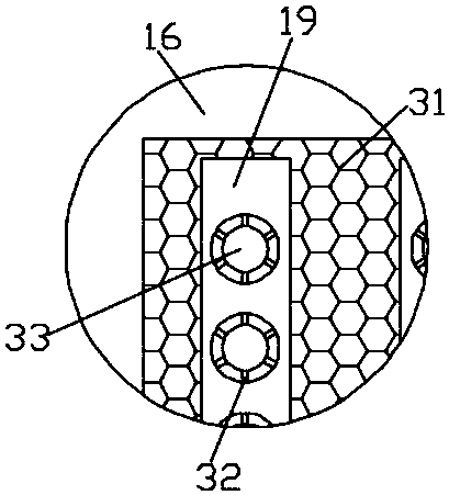Heat-dissipating and rolling device for composite cloth material