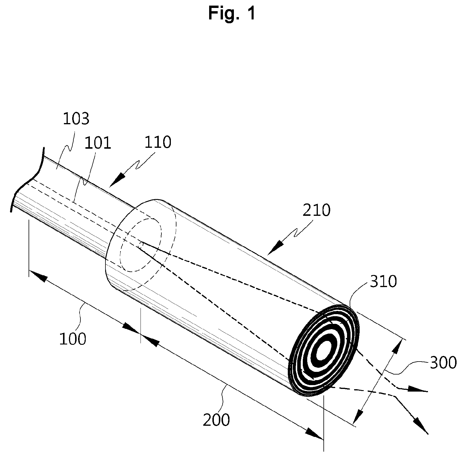 Fiber lens with fresnel zone plate lens and method for producing the same