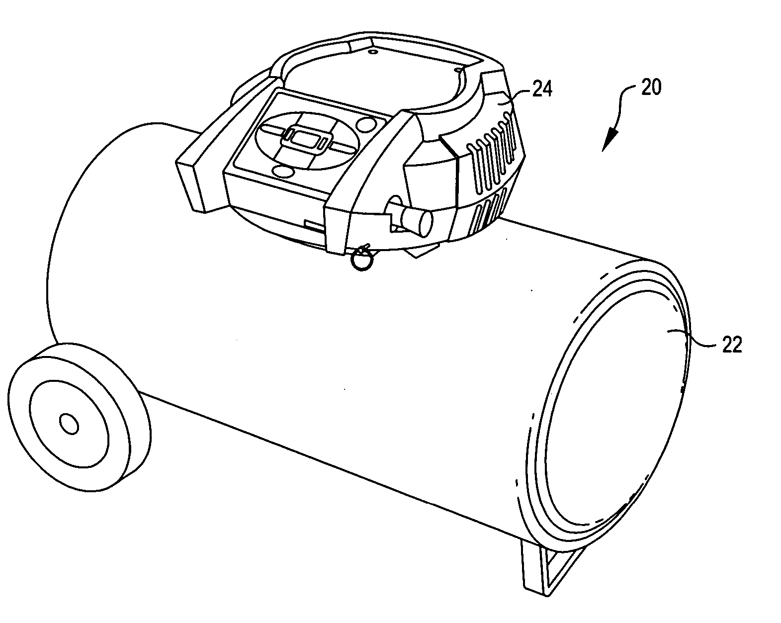Air compressor tools that communicate with an air compressor