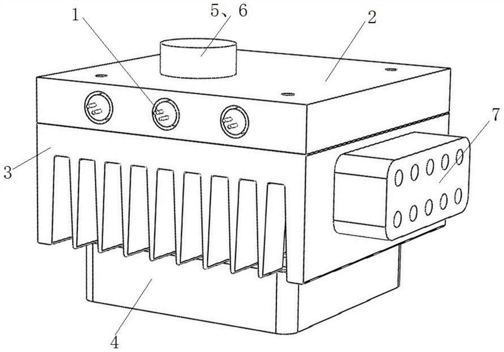 A heat load calibration device for heat leakage performance experiment