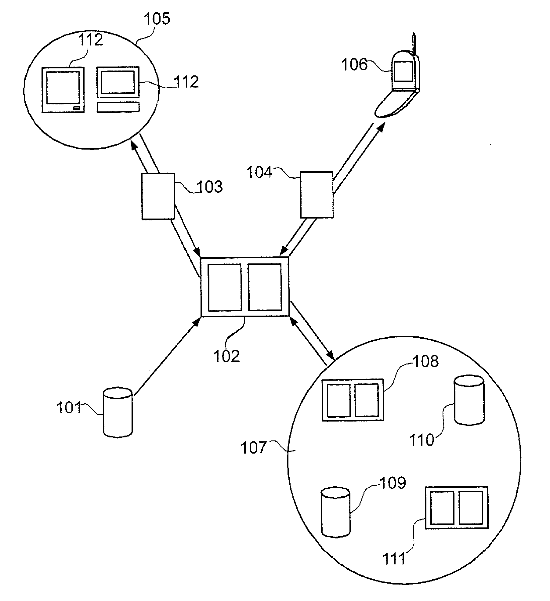 Method of management of a multimedia program, server, terminals, signal and corresponding computer programs