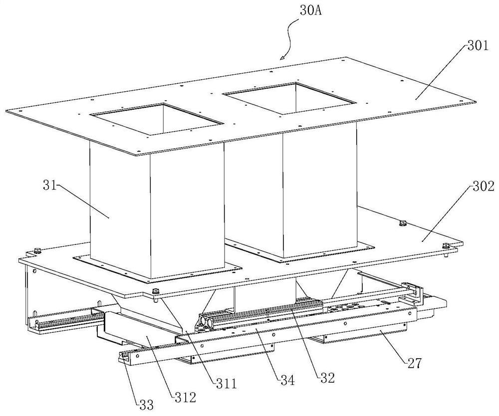 Dosing and dispensing mechanism for sawdust or sealing compound