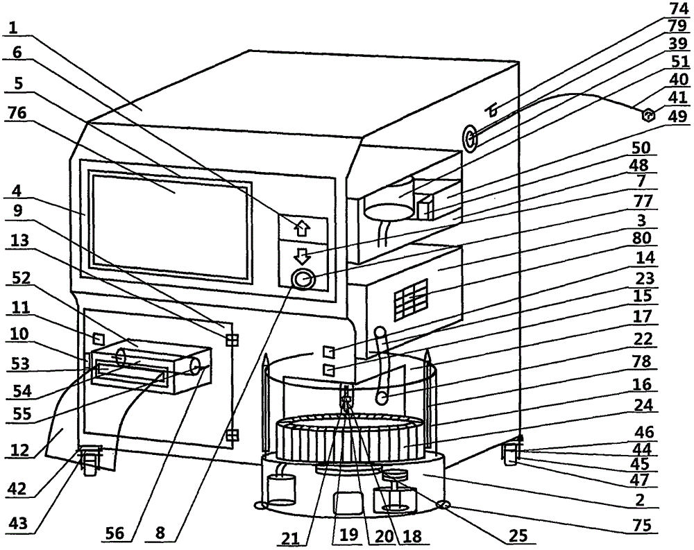 Pathological tissue dehydration device