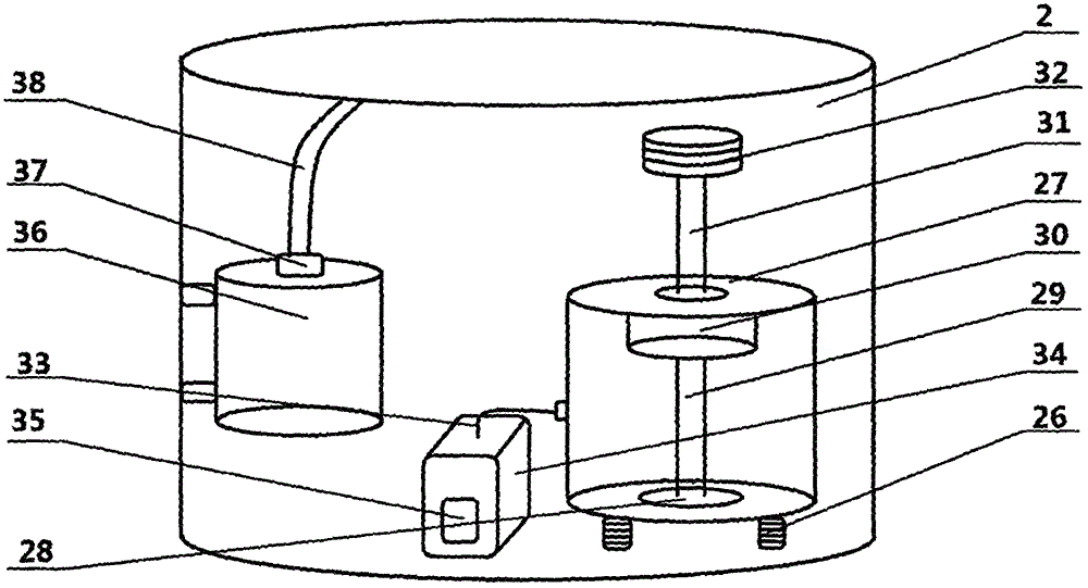 Pathological tissue dehydration device