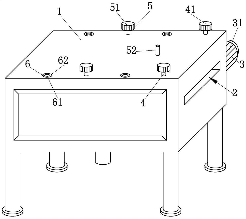 Building safety net cleaning device