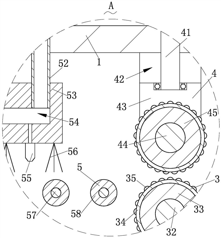 Building safety net cleaning device