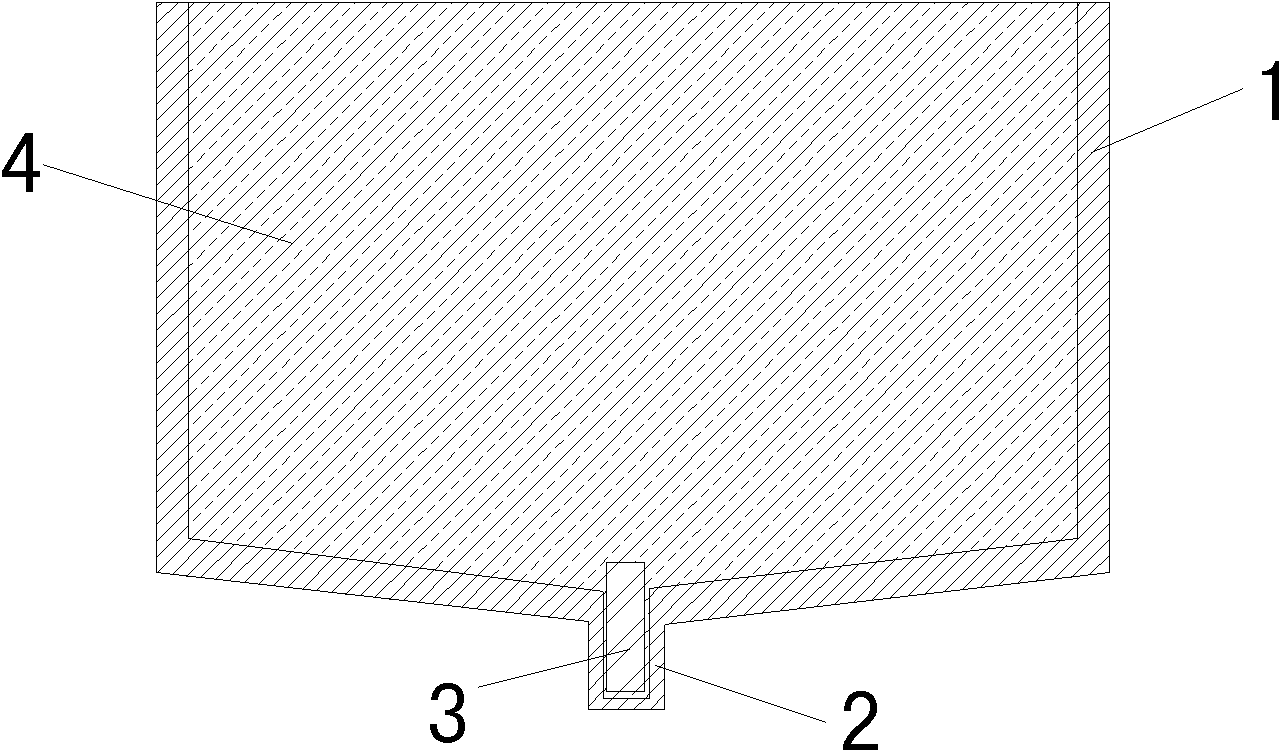 Method for producing monocrystalline silicon cast ingot