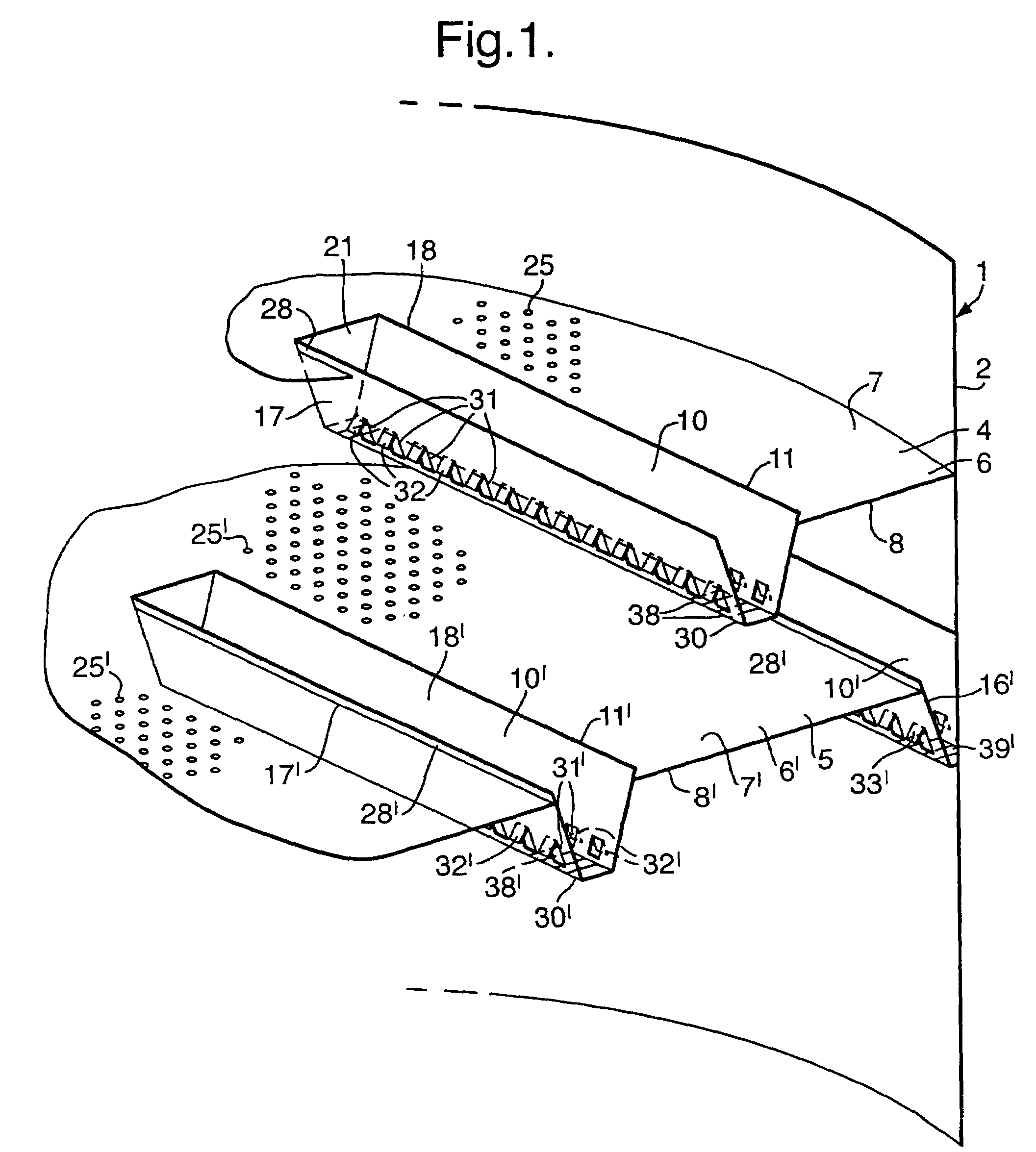 Gas-liquid contacting tray