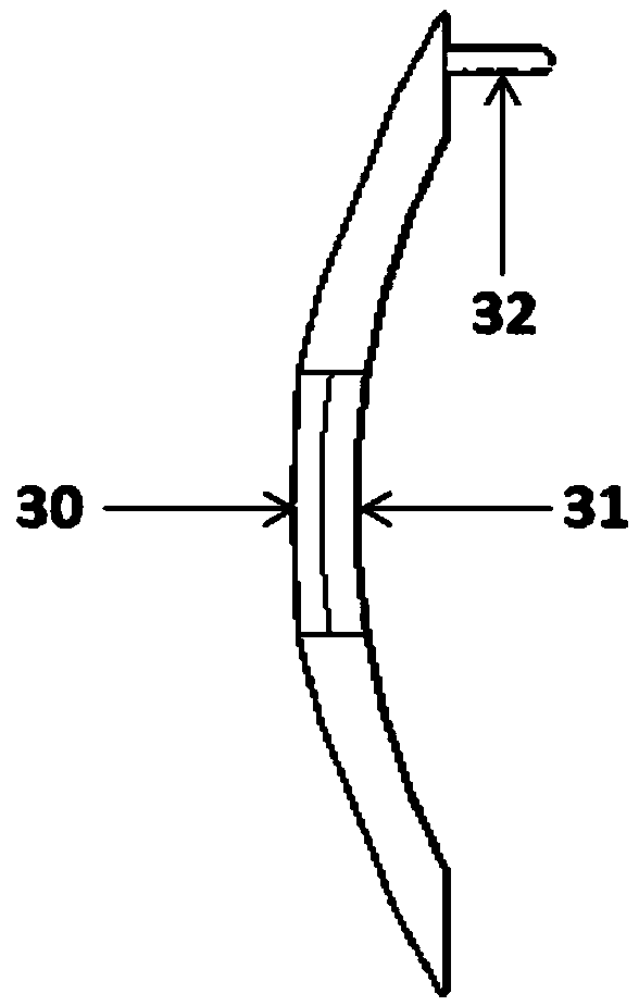 Air inflow structure provided with air cleaning function and used for automobile air conditioner