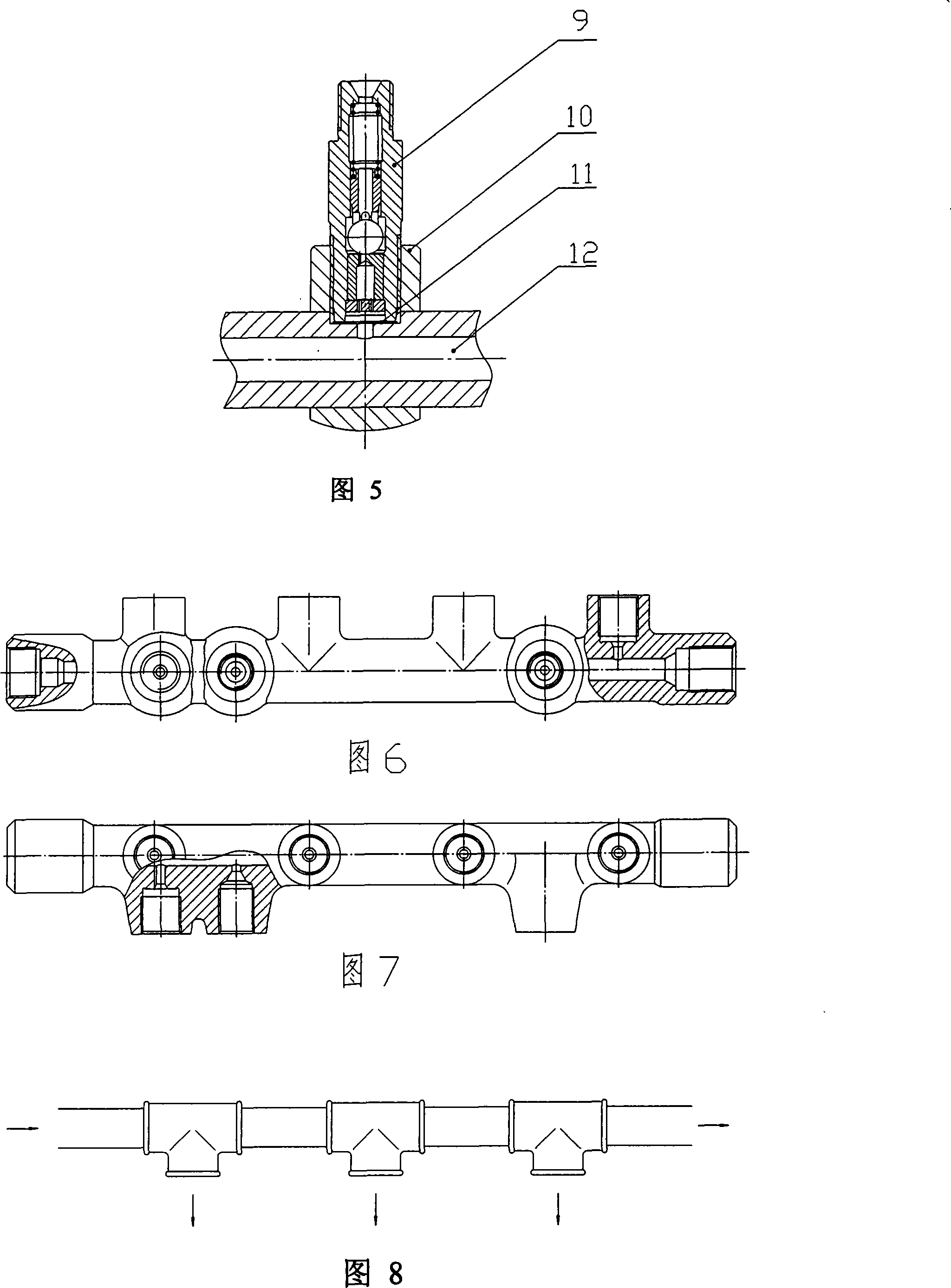 Liquid pipeline packaged type connecting method and its device