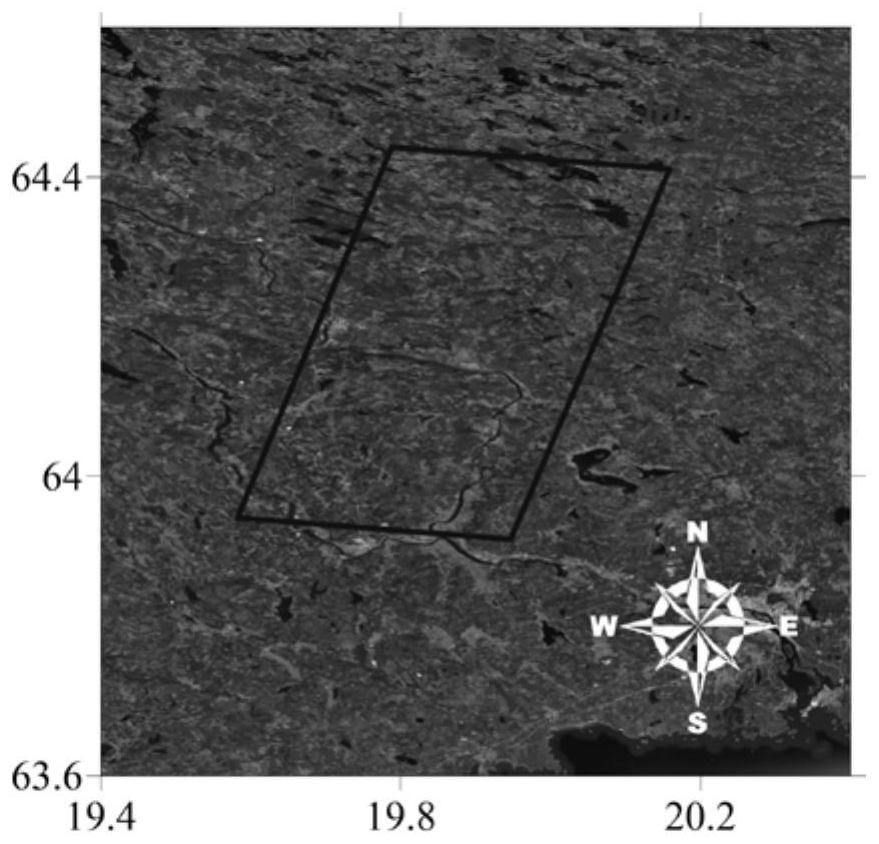 Understory terrain inversion method, device, equipment and medium