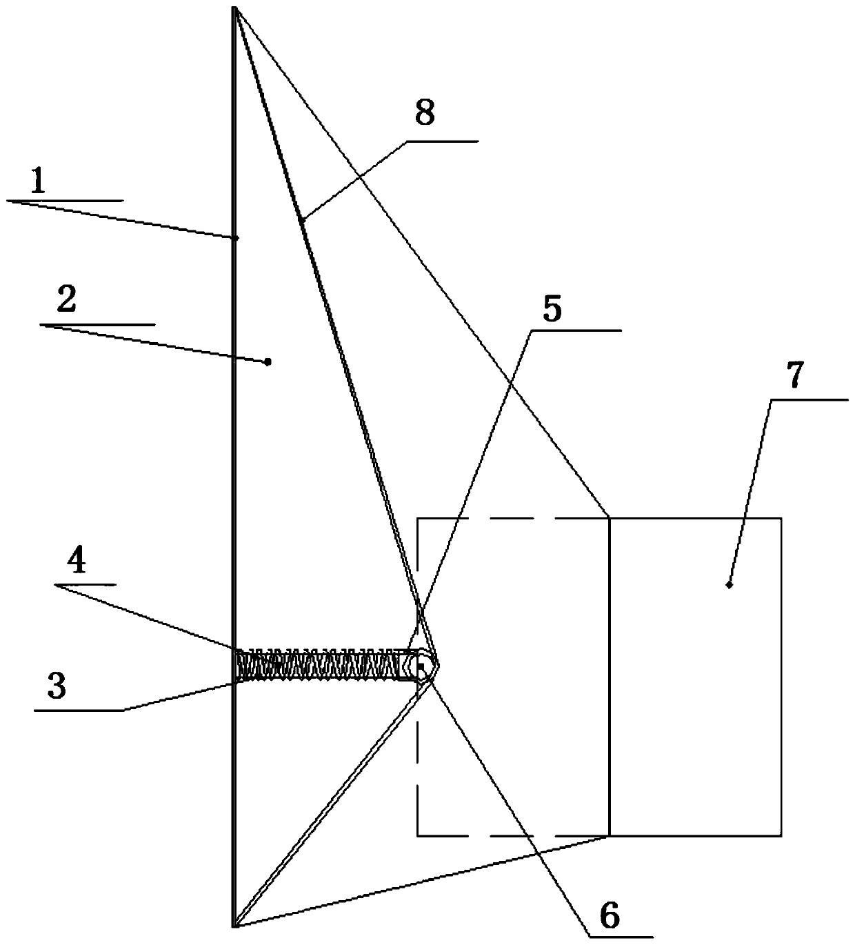 A telescopic wing deployment device based on shape memory alloy