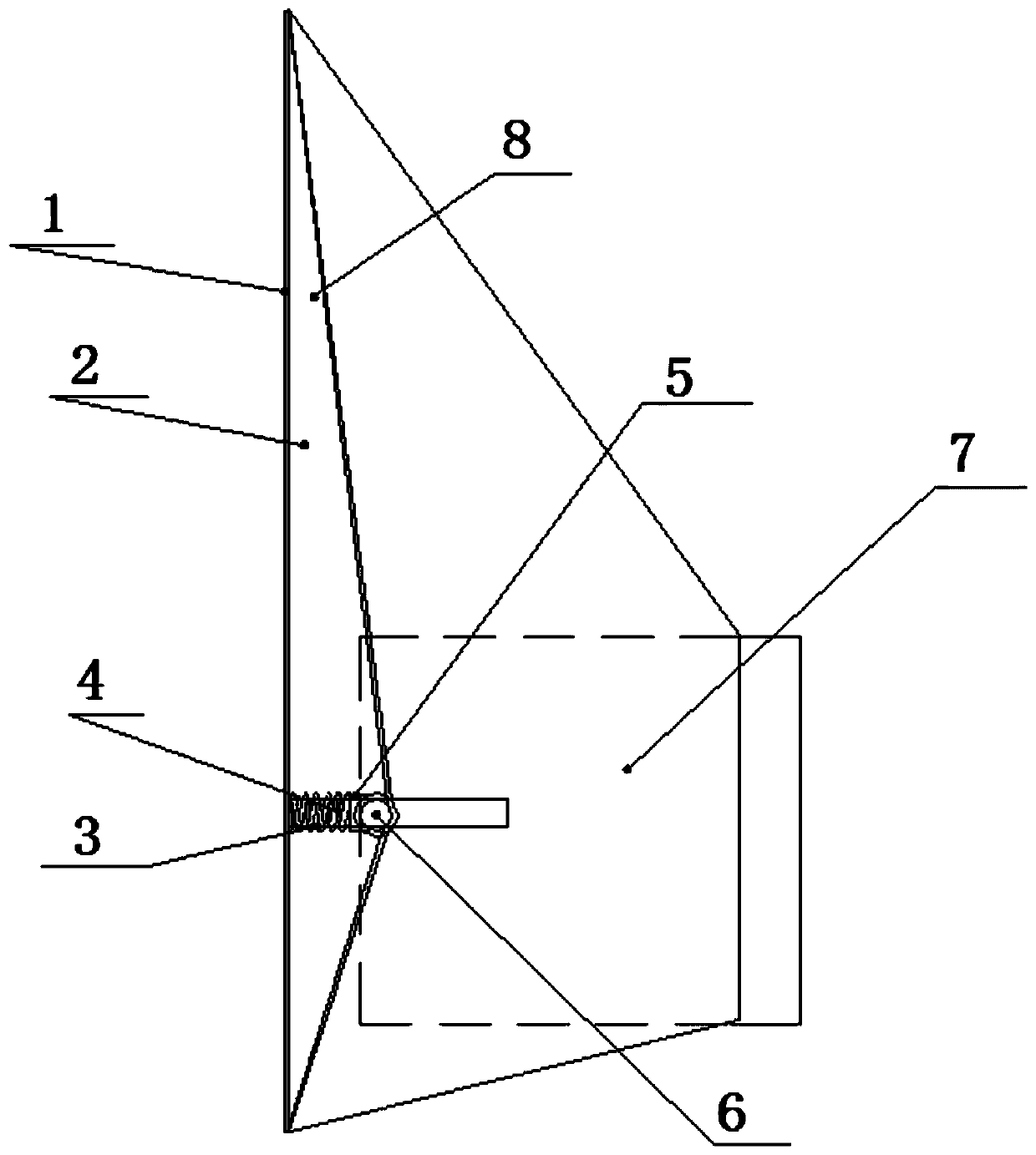 A telescopic wing deployment device based on shape memory alloy