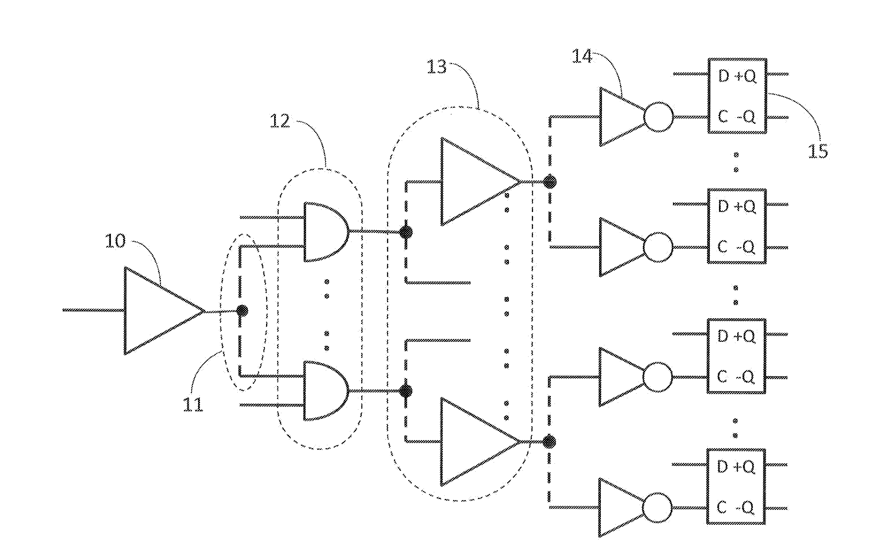 Tunable clock distribution system