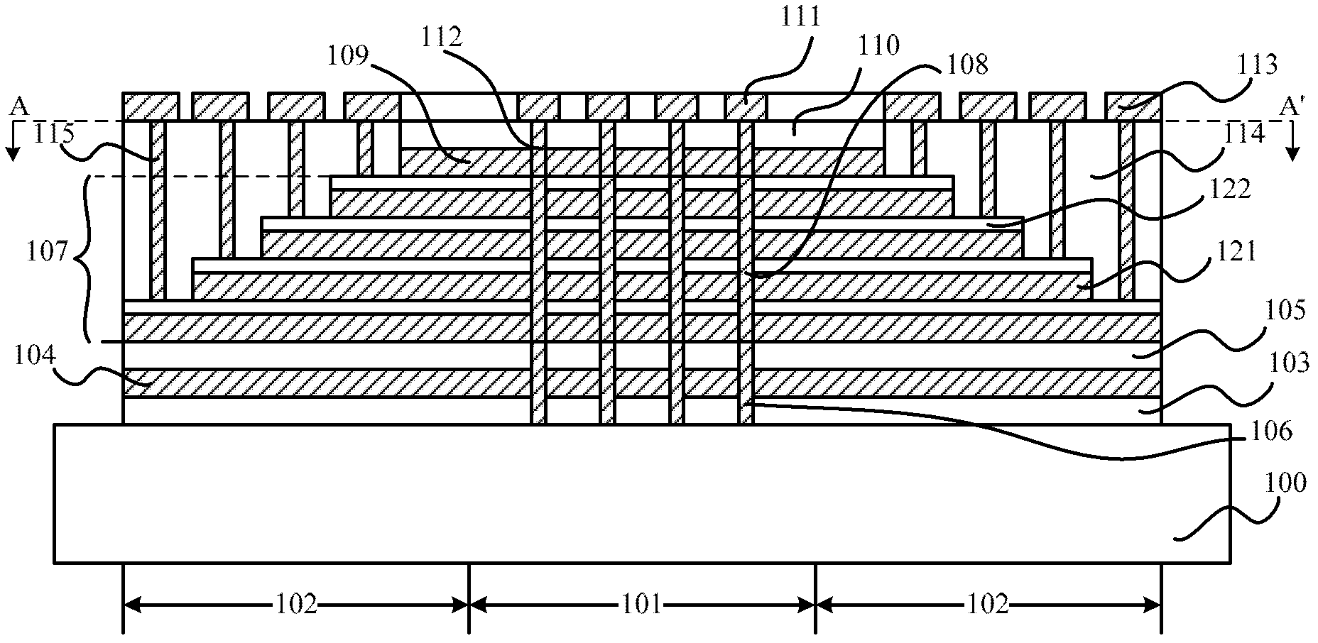 Memory cell of flash memory and forming method