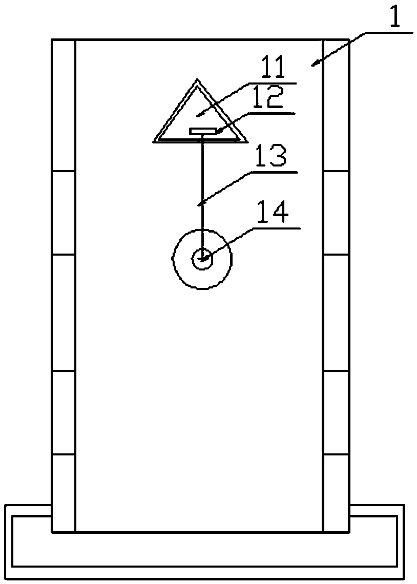 Electrical cabinet capable of ascending and descending