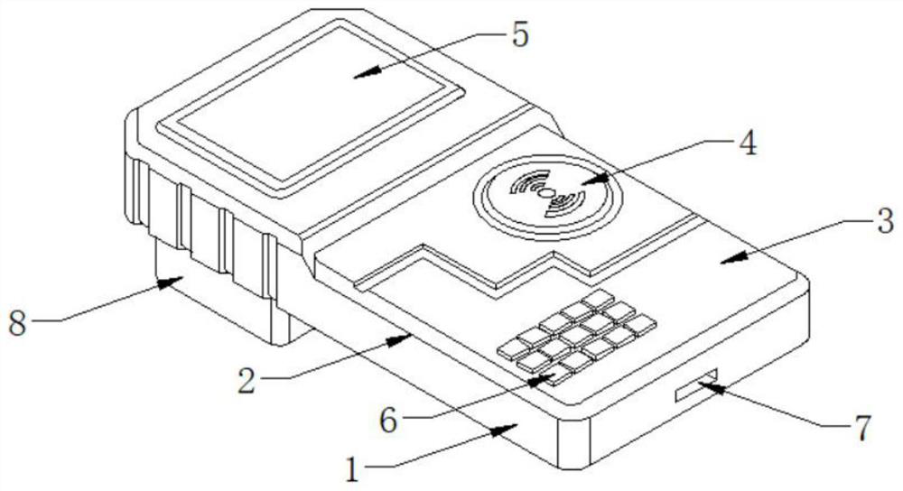 Crop product information acquisition and input device for agricultural economic management