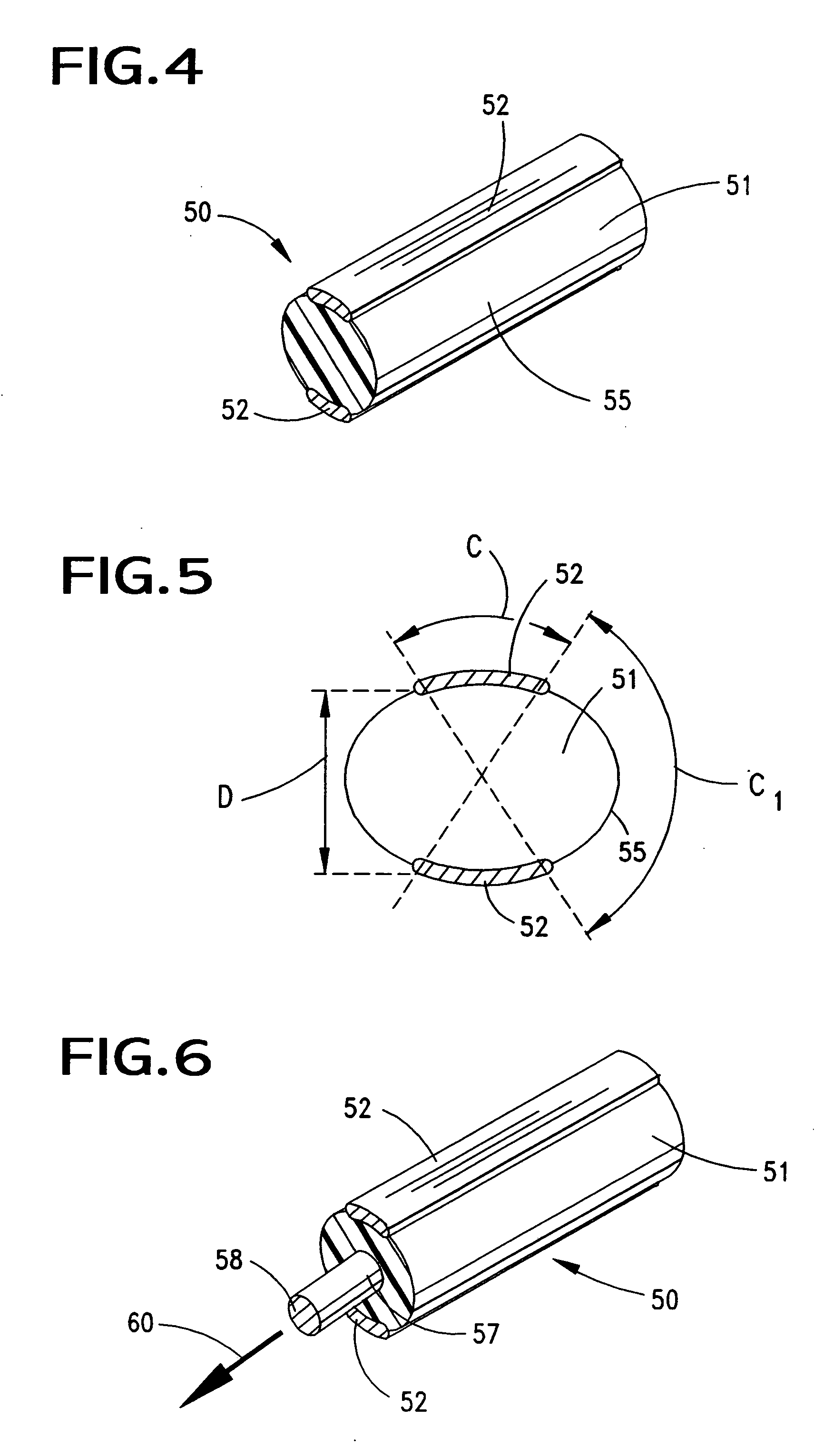 Transmission line with a transforming impedance and solder lands