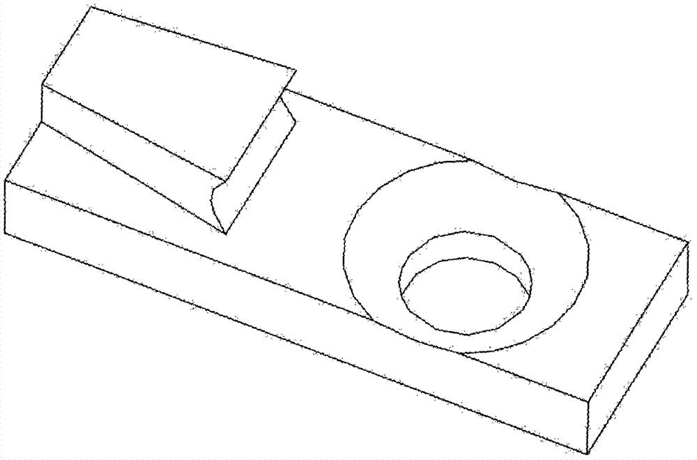 Broaching tool for machining small-caliber gun body tube inner hole rifling