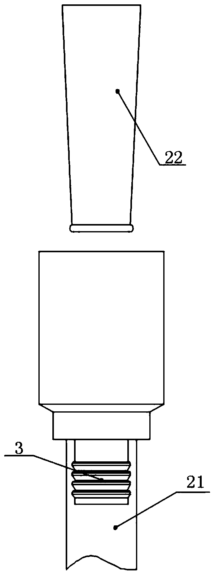 A safe water supply joint for motor vehicles and a water supply connection method