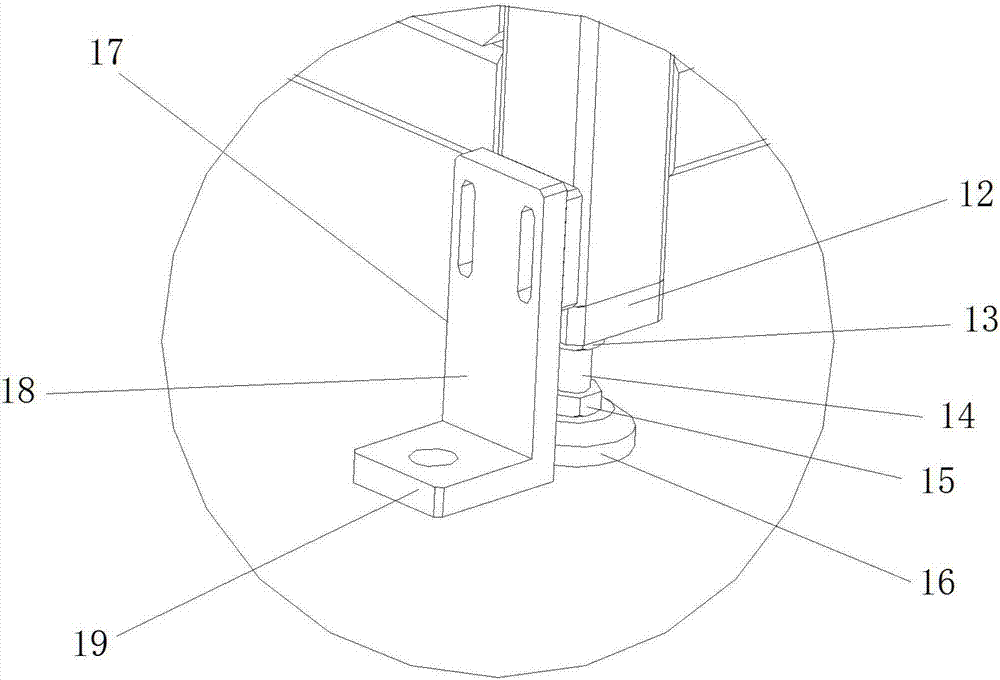 Working table for sintering of lithium battery