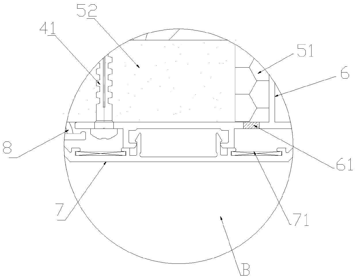 Window casing structure and installation method thereof