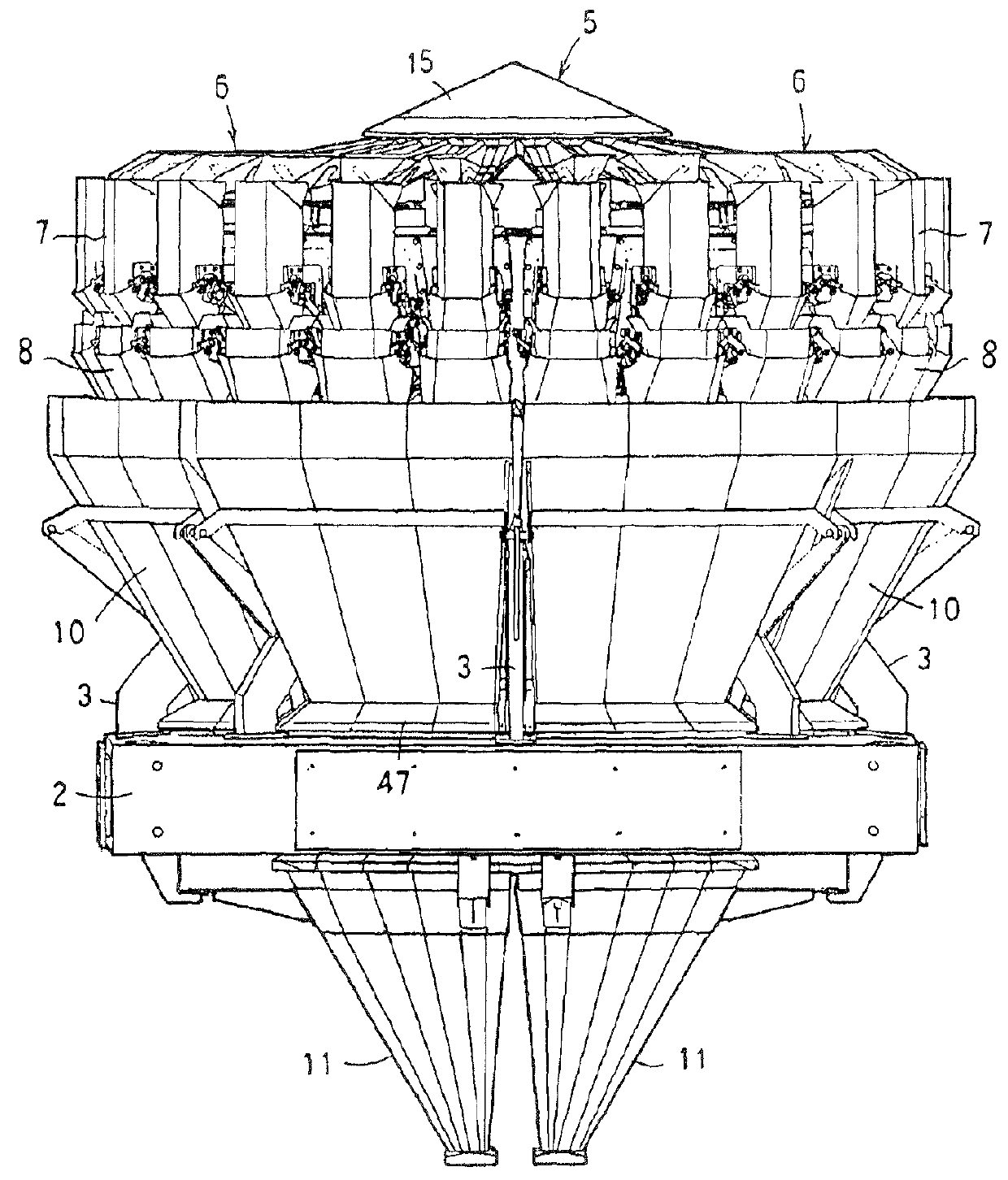 Combination scale with shielding tool