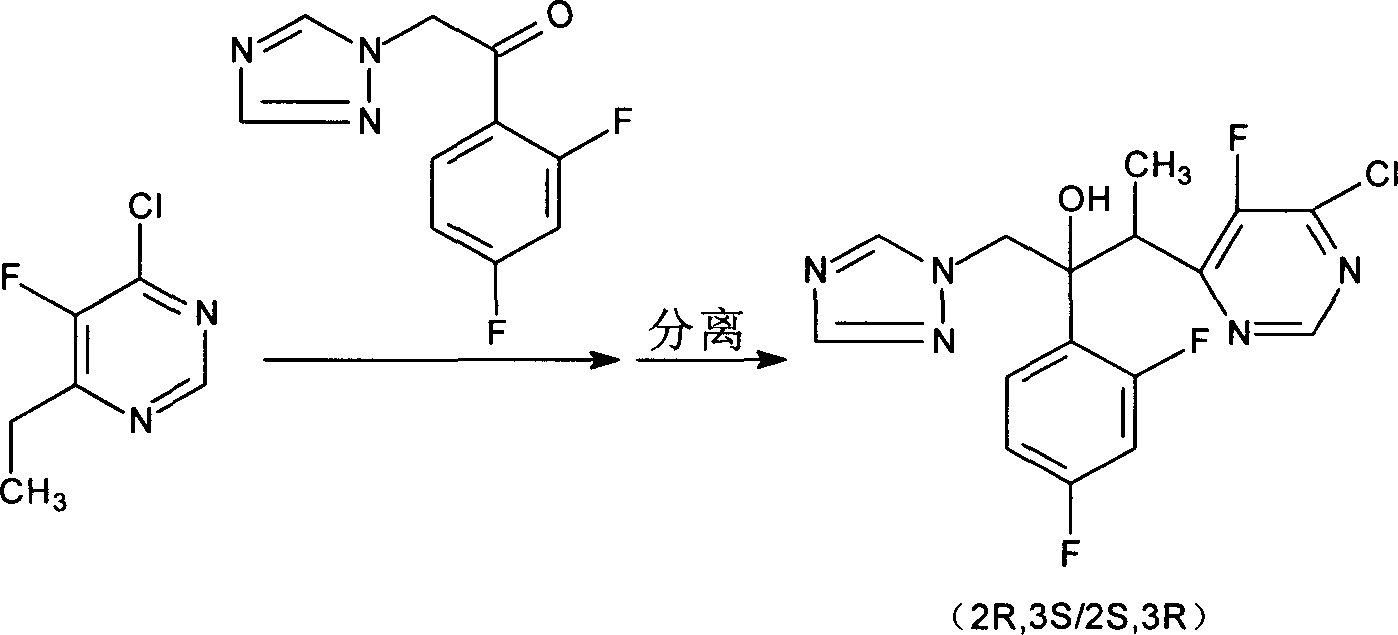 Novel oriented synthesis method of voriconazole, medicinal salt and intermediate thereof