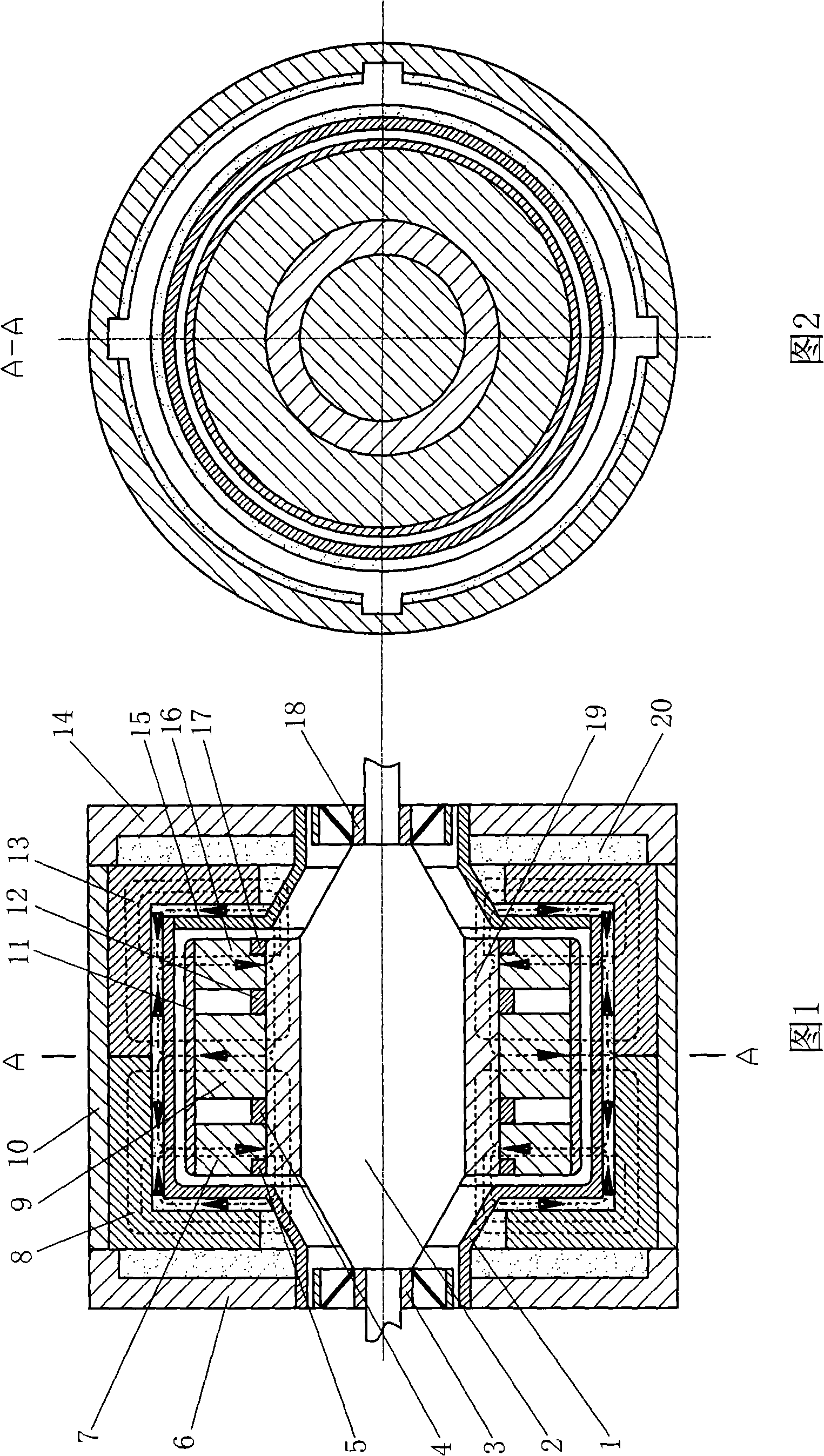 Superconductive conductor, permanent magnet and turbine composite bearing