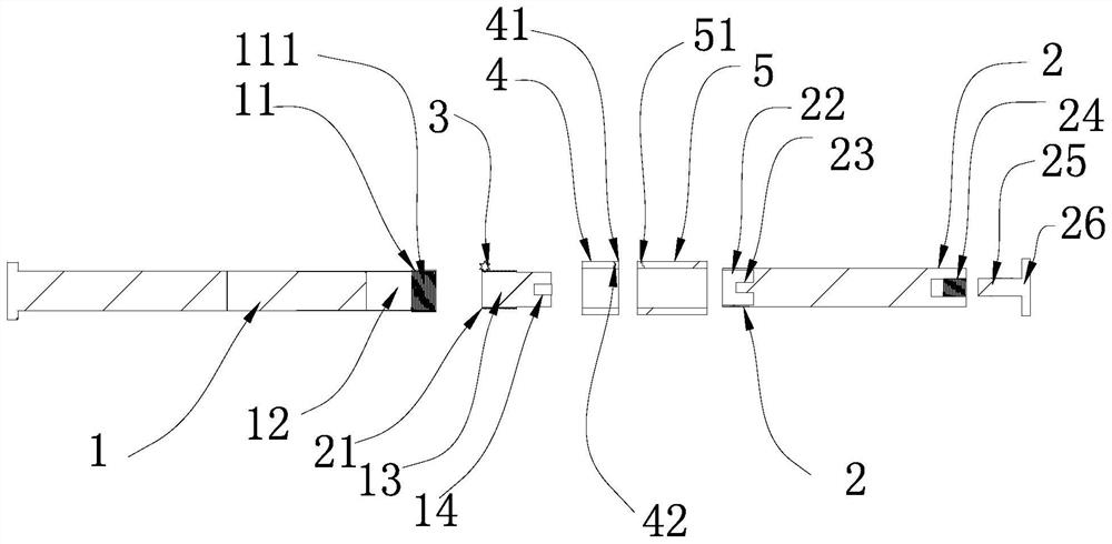 Residential floor supporting structure