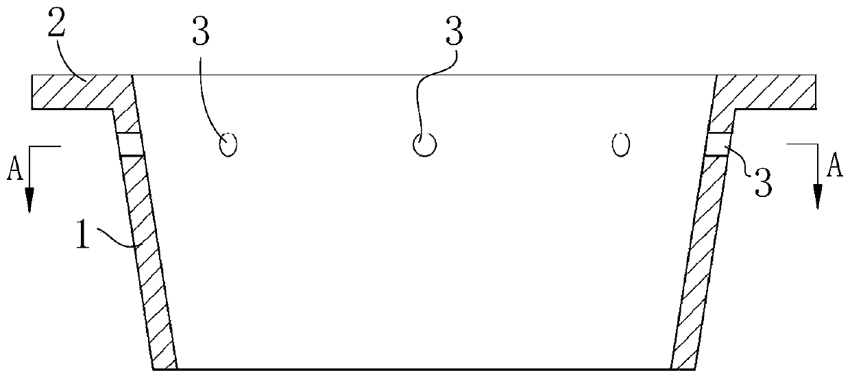 A long nozzle sealing ring