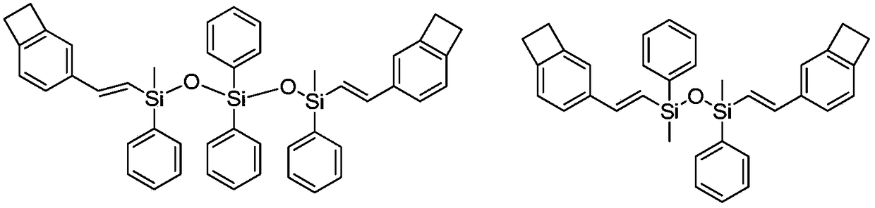 Preparation and application of organo-siloxane capable of being subjected to direct thermal curing