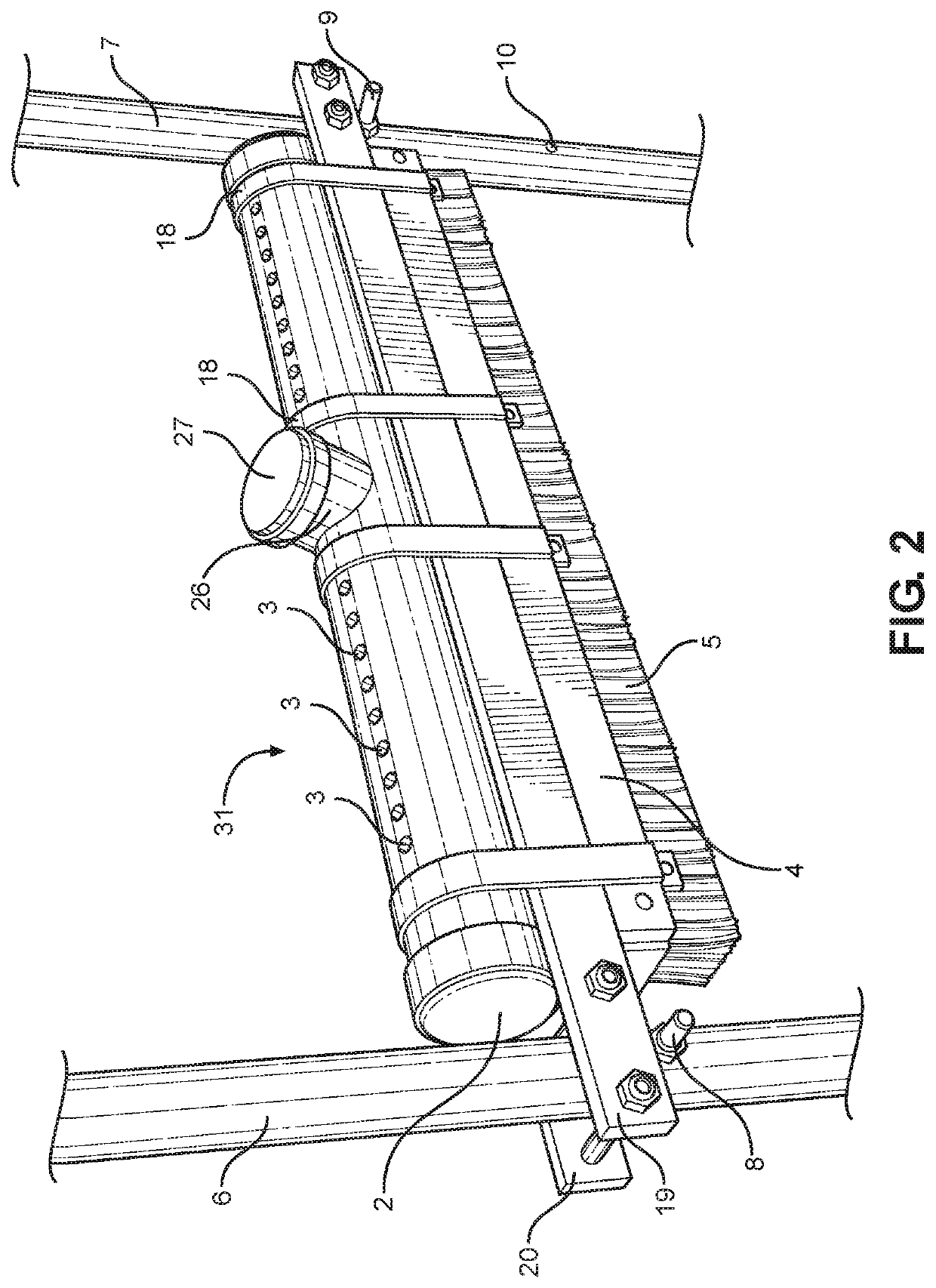 Livestock insecticide application system