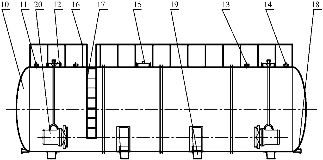 Homogenizing tank