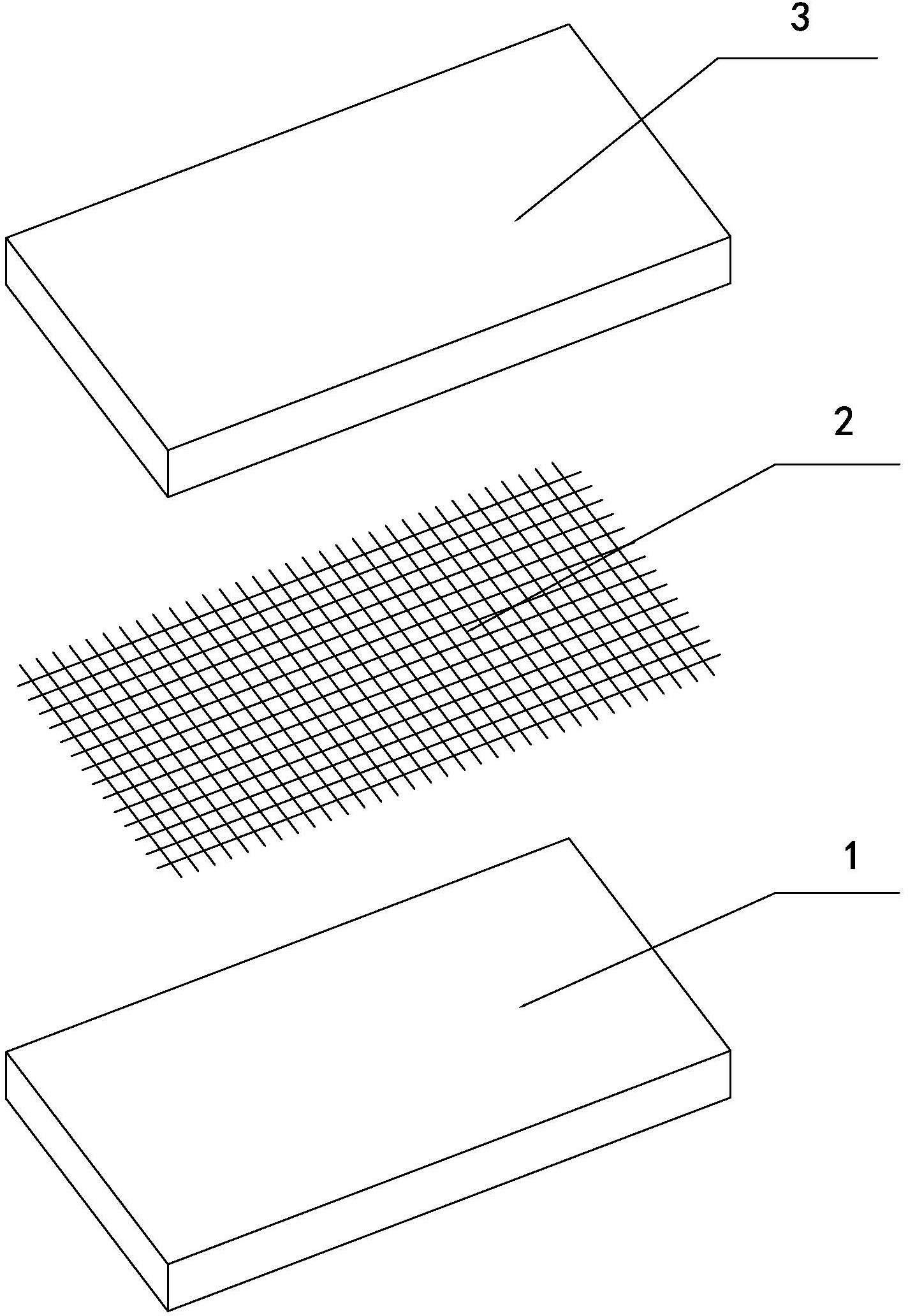 A kind of stone plank and its production process