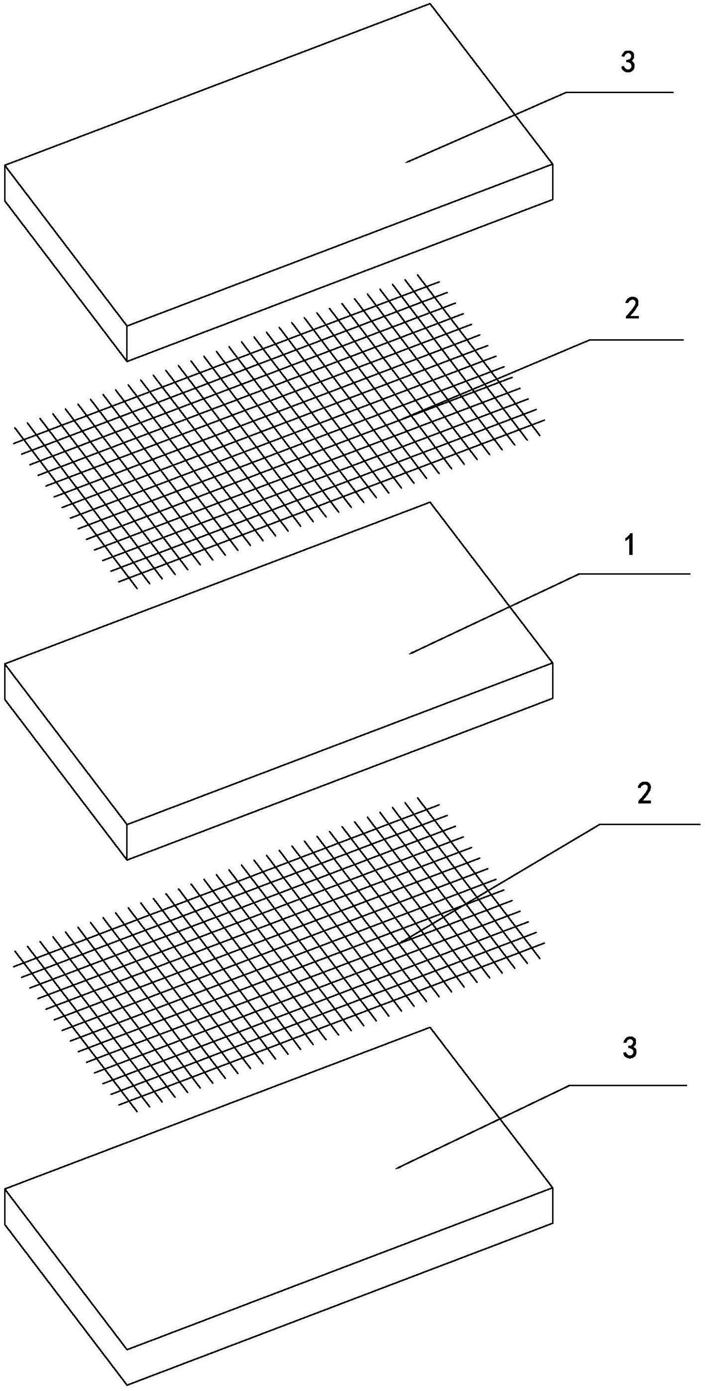 A kind of stone plank and its production process