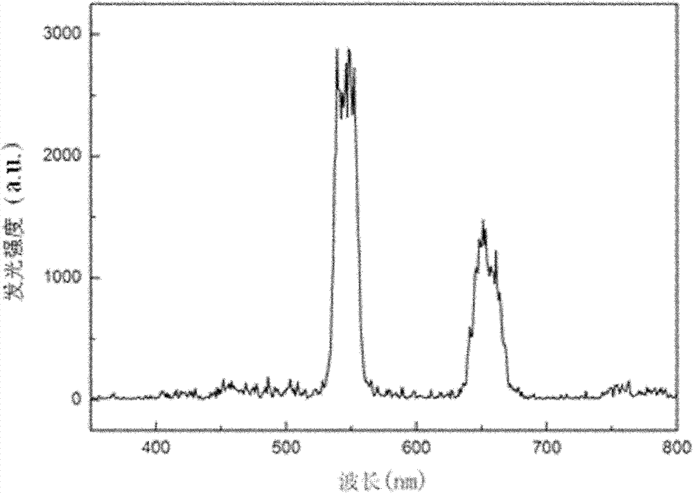 Holmium-ytterbium-doped lithium potassium niobate monocrystal and preparation method thereof