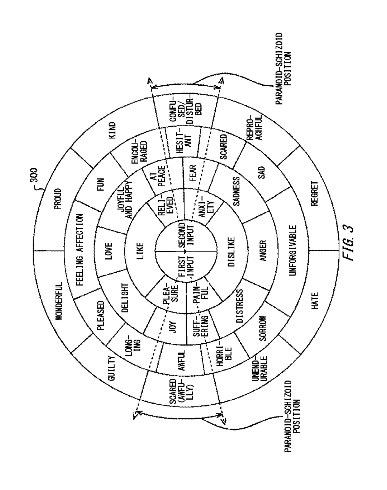 Emotion identifying system, system and computer-readable medium