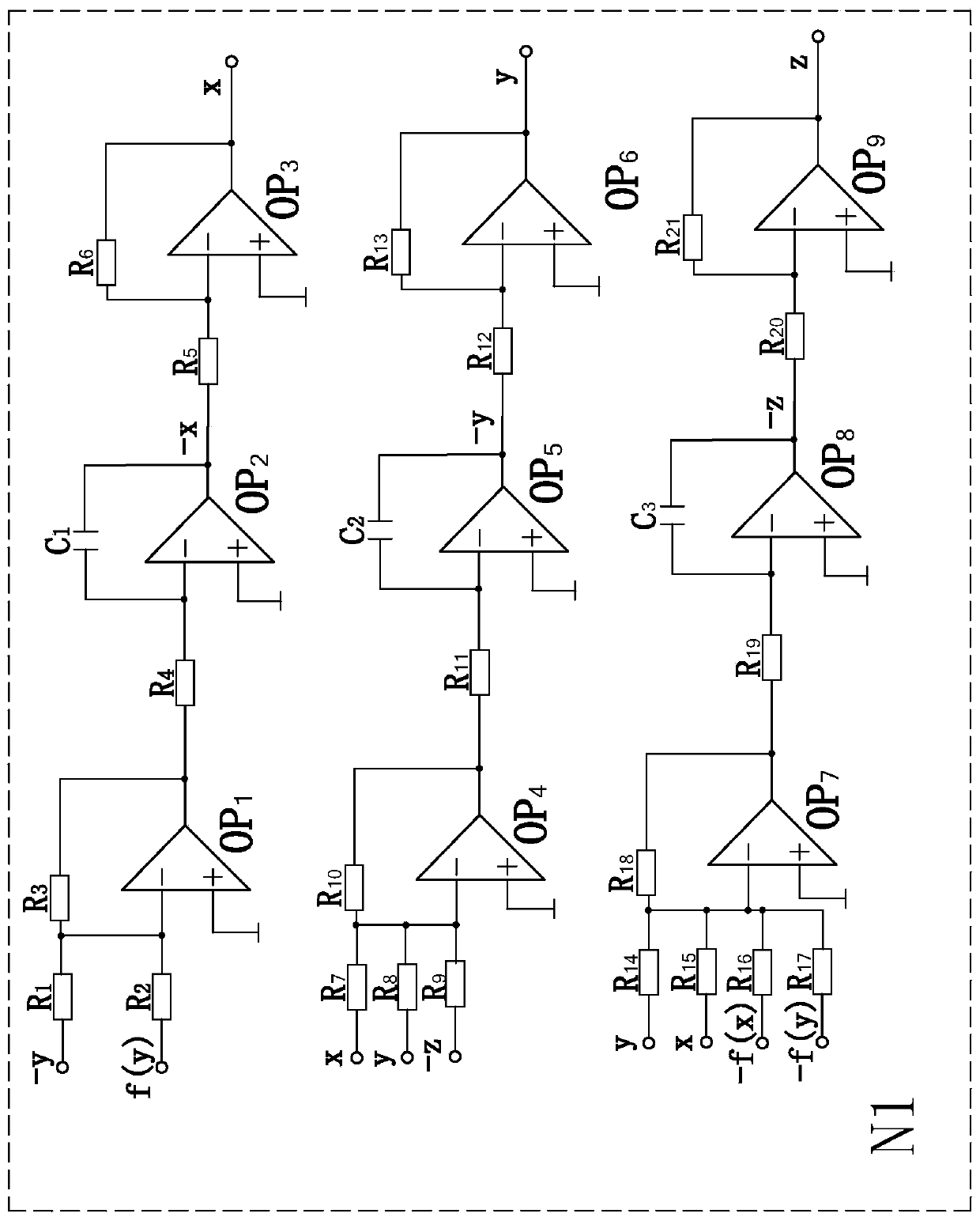 Multi-scroll chaotic signal generator based on step wave function sequence