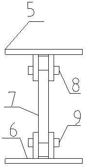 Main driving device of material taking machine with scraper
