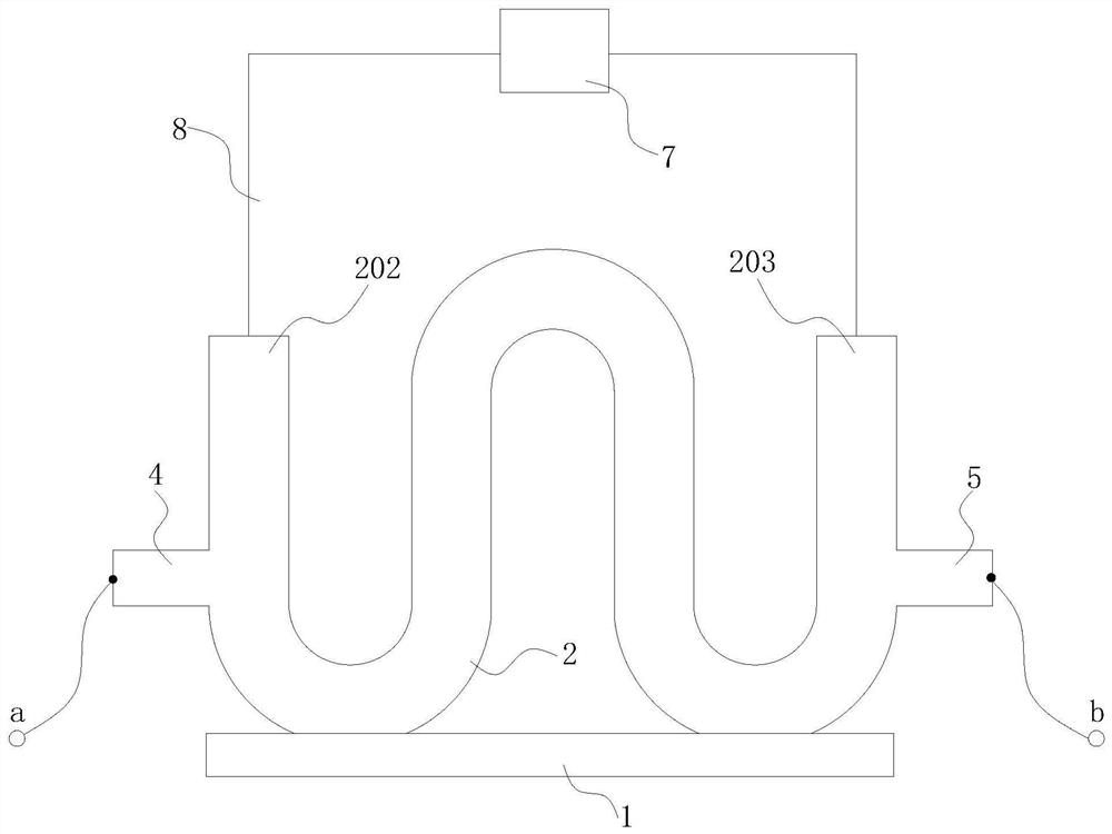 Switch with arc discharge protection