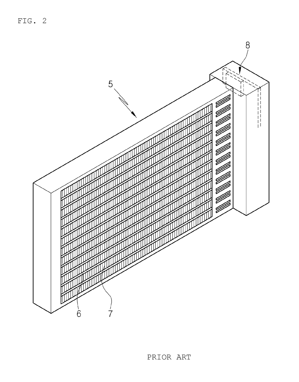 PTC heater for vehicle