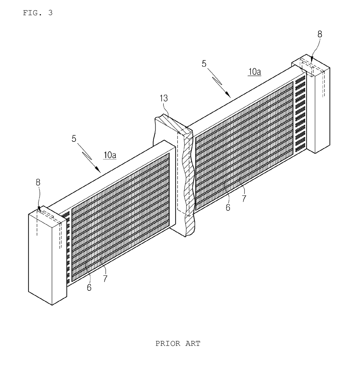 PTC heater for vehicle