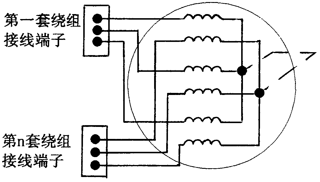 Parallel multi-winding motor