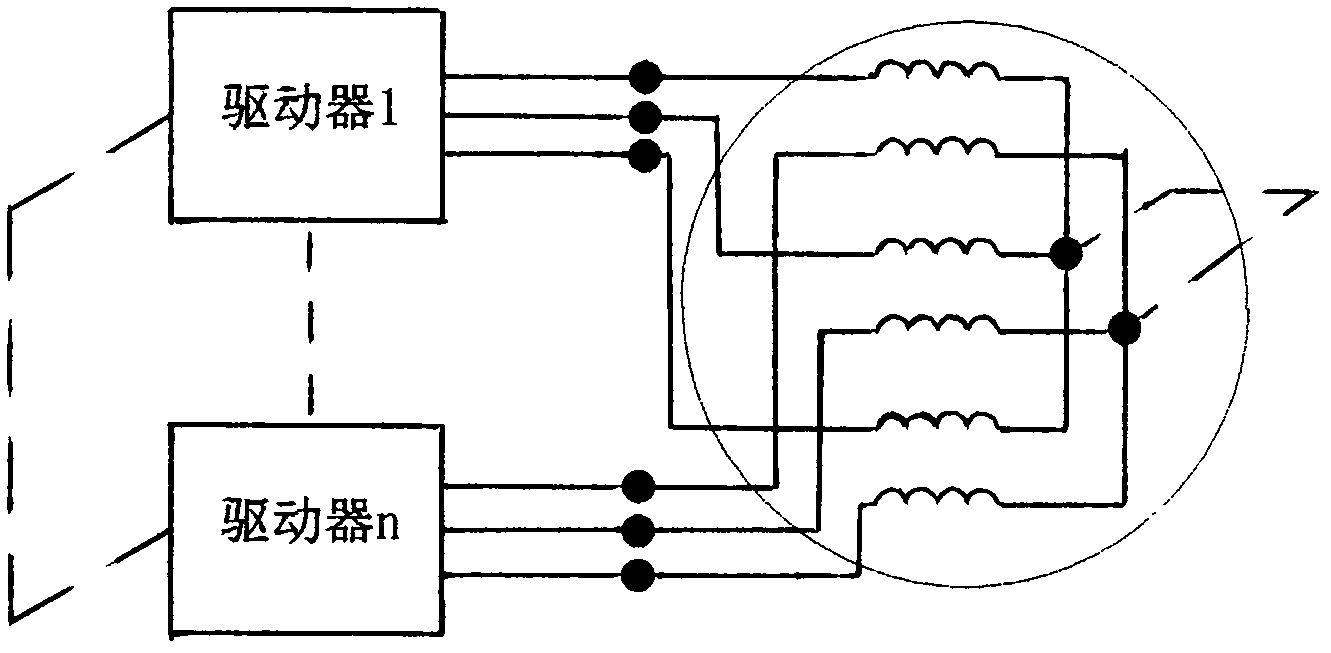 Parallel multi-winding motor