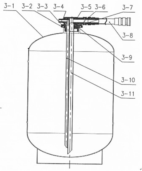 Dry powder, foam dual-purpose fire extinguishing device