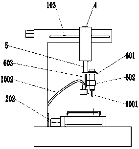 Liquid crystal display panel glue dispensing equipment and automatic glue dispensing production technology