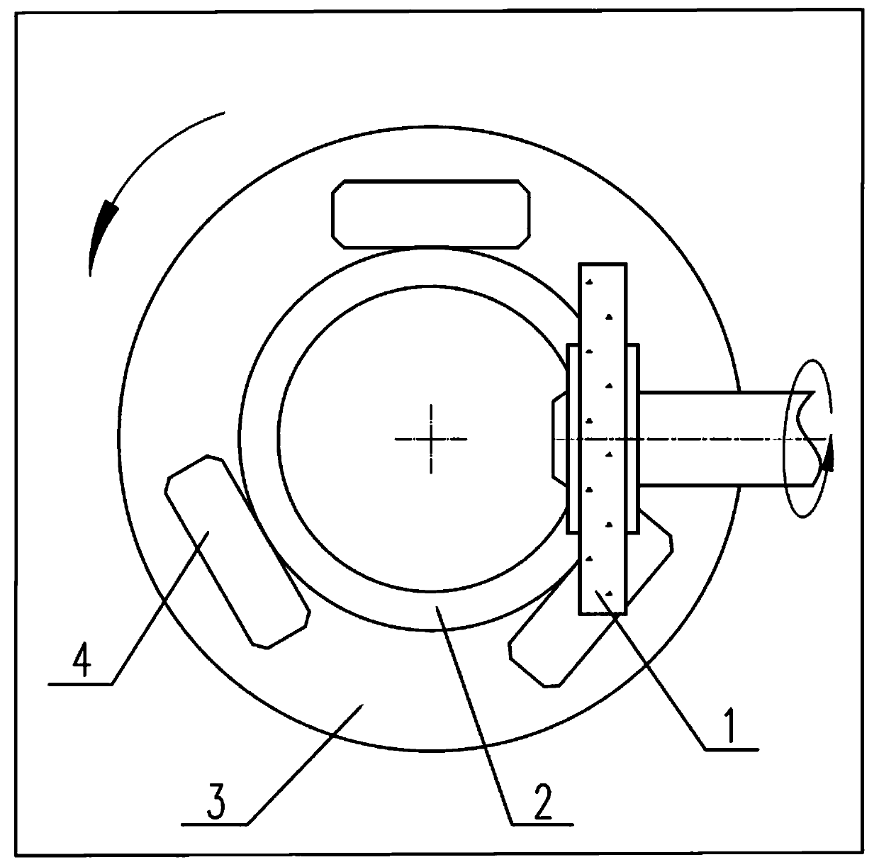 Method for grinding plane of bearing ring