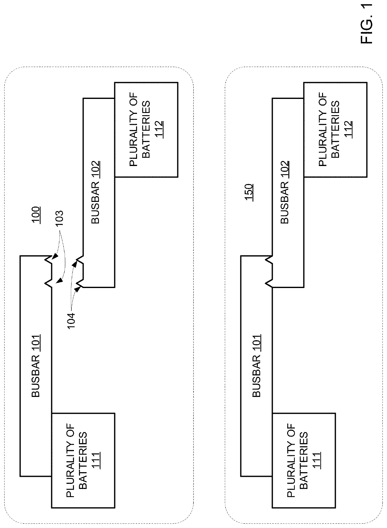 Electrical busbar with alignment features